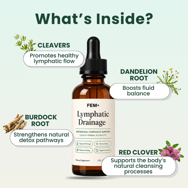 Lymphatic Drainage Drops - Release Trapped Fluid